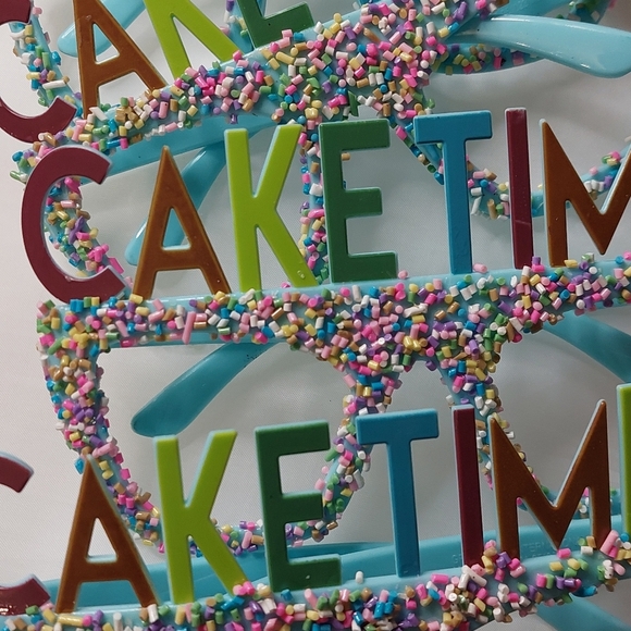 12 Pcs CakeTime Glasses Eyewear Party Pack Cake Celebration - Picture 4 of 4